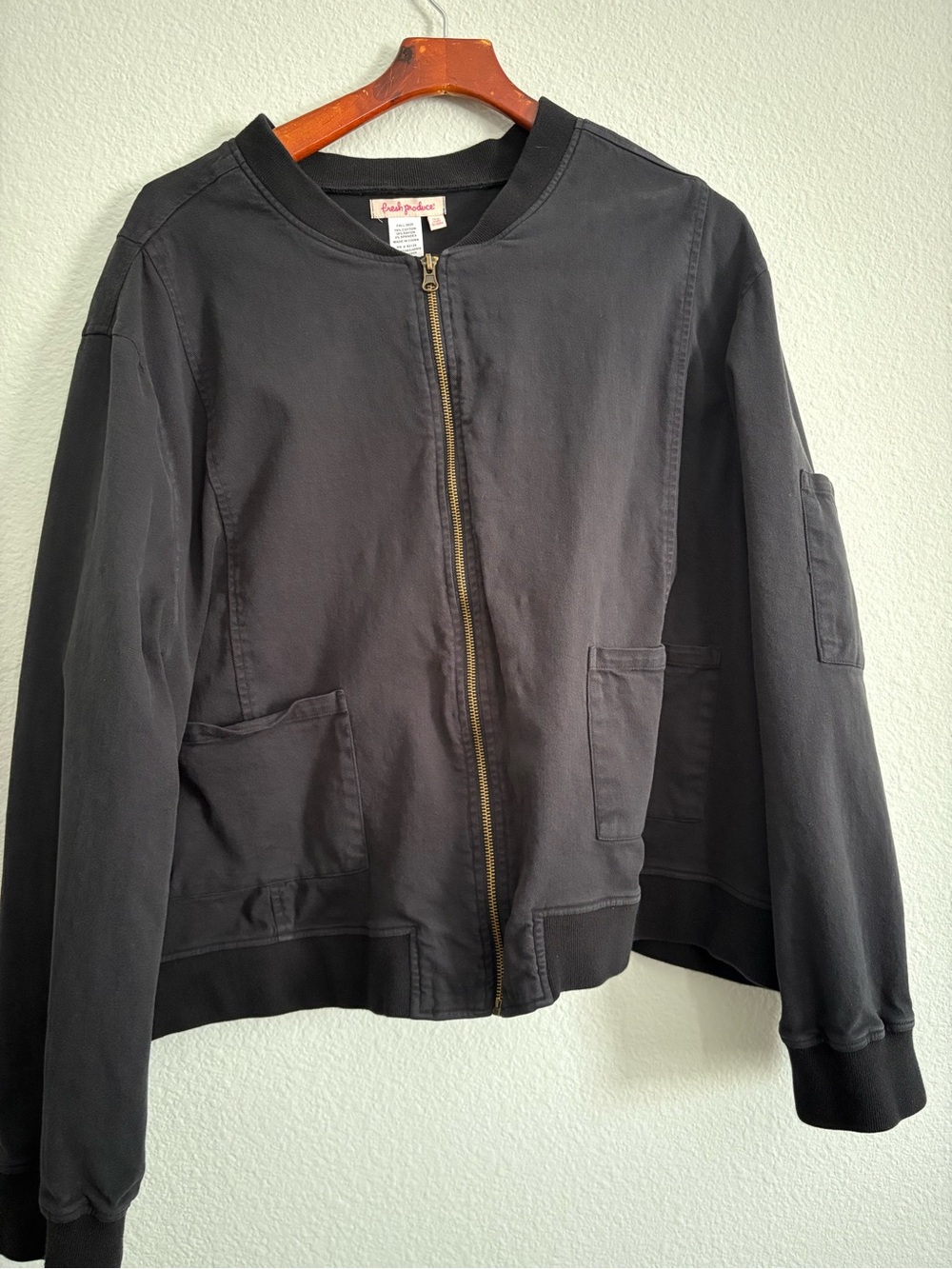 Fresh Produce Black Jacket 3X